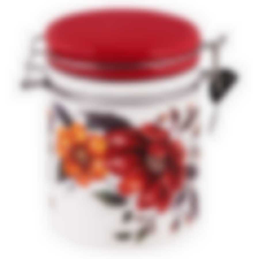 Банка круглая 600 мл c клипсой Аnemone ТМ Appetite, ZFC039-5