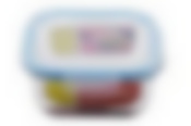 Контейнер квадратный 15х15х6,5см/0,8л синий ТМ Appetite, SL800SB