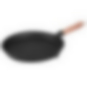 Сковорода 21,5 см деревянная ручка ТМ MYRON COOK, MC2216