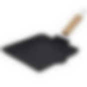 Сковорода-гриль 27,5х25см съемная ручка TM MYRON COOK, MC7275