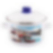 Кастрюля 5,5л цилиндрическая Романтика ТМ Appetite, 1RD221M