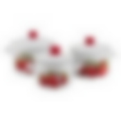 Набор 3 предмета Садовая клубника-1 белый, белый