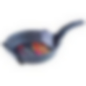 Сковорода литая 22см Мрамор ТМ Традиция, ТМ2221