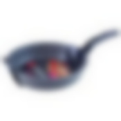 Сковорода литая 24см Мрамор ТМ Традиция, (ТМ2241)