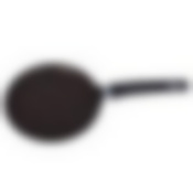 Сковорода литая блинная 20см съемная ручка Кофейный мрамор ТМ KUKMARA, сбмк200-1а