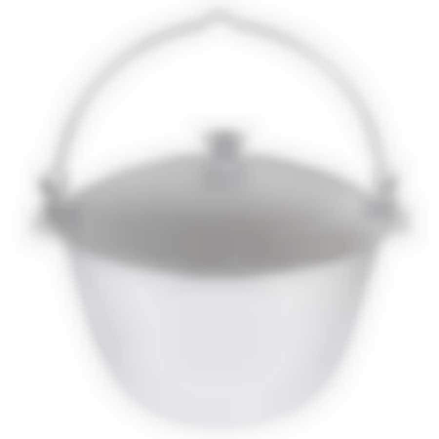 Котел литой поход-универсальный 12л алюминиевая крышка ТМ KUKMARA, кп121