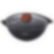 Казан литой 4,5л для плова стеклянная крышка Granit ultra, кгг47а