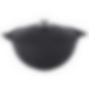 Казан литой 9,0л для плова алюминиевая крышка Темный мрамор ТМ KUKMARA, кмт95а