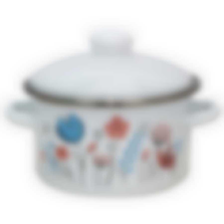 Кастрюля 2,0л Цветочки