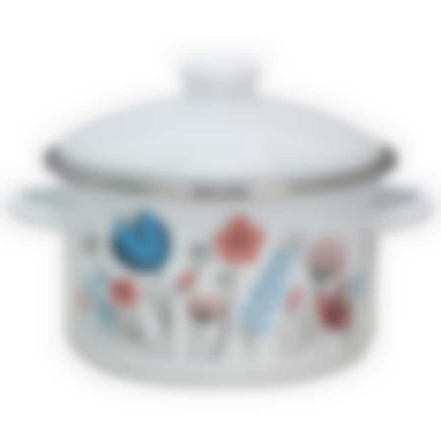 Кастрюля 3,0л Цветочки