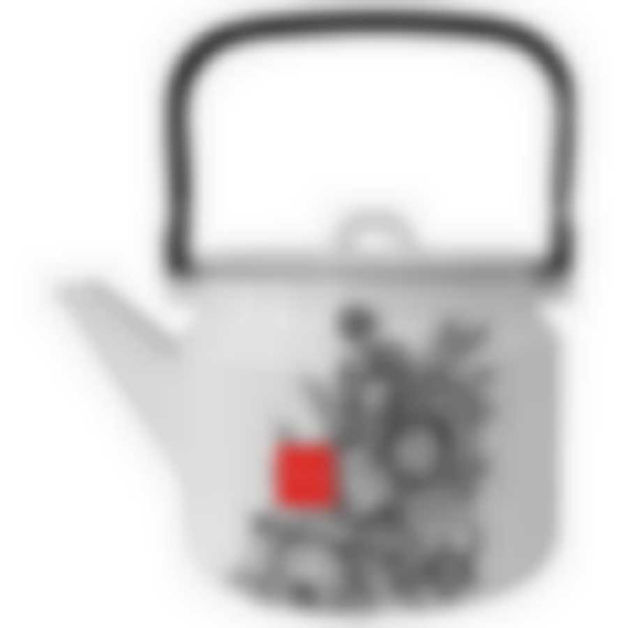 Чайник эмал 2,0л Urban flower, 2710/4