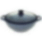 Казан литой 28см 4,0л силиконовая крышка Мрамор ТМ Традиция, ТМ0287