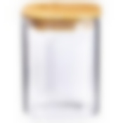 Банка 1000 мл квадратная с бамбуковой крышкой Studio TM Appetite, BM2012-1S