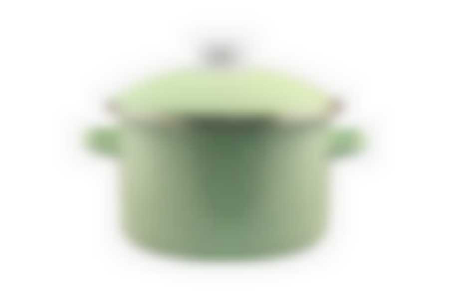 Кастрюля 3,0л салатовая Горох мелкий-К