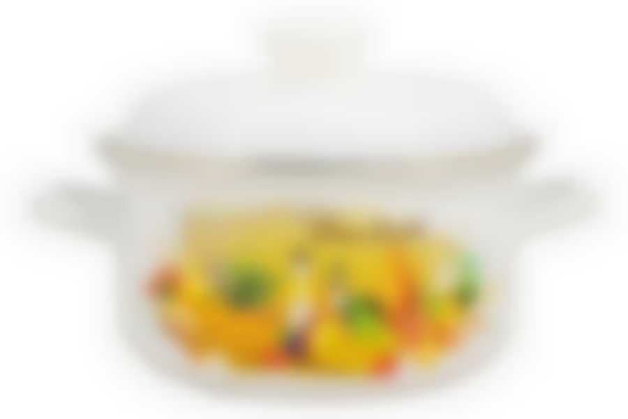 Кастрюля эмал низкая 1,5 л       1508АП2/4, С-1508АП2/4