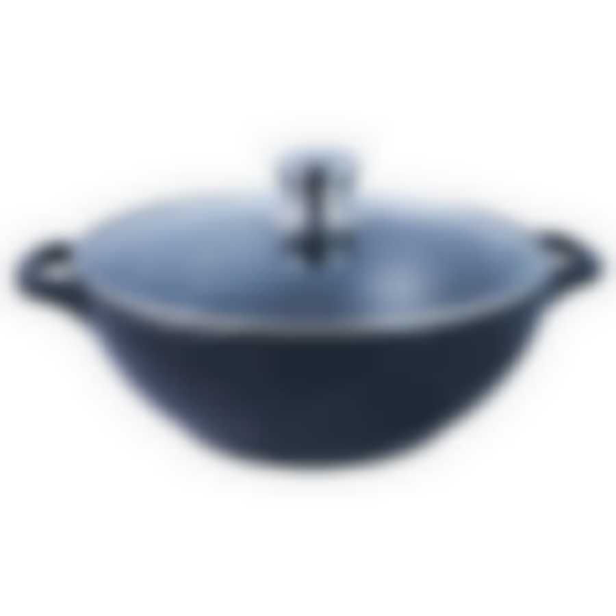 Казан литой 4,0л стеклянная крышка Гранит ТМ Традиция, ТГ0283