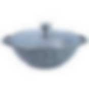 Казан литой 4,0л стеклянная крышка Мрамор ТМ Традиция, (ТМ0283)