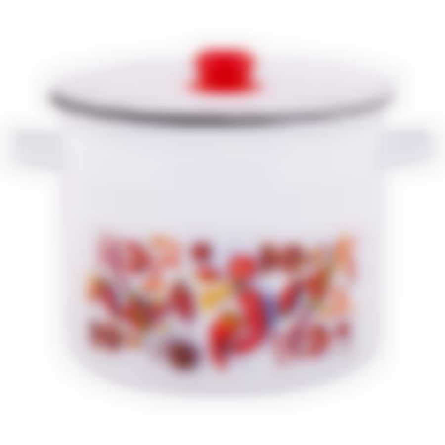 Кастрюля 9,0л цилиндрическая Паприка ТМ Appetite, 1с200с