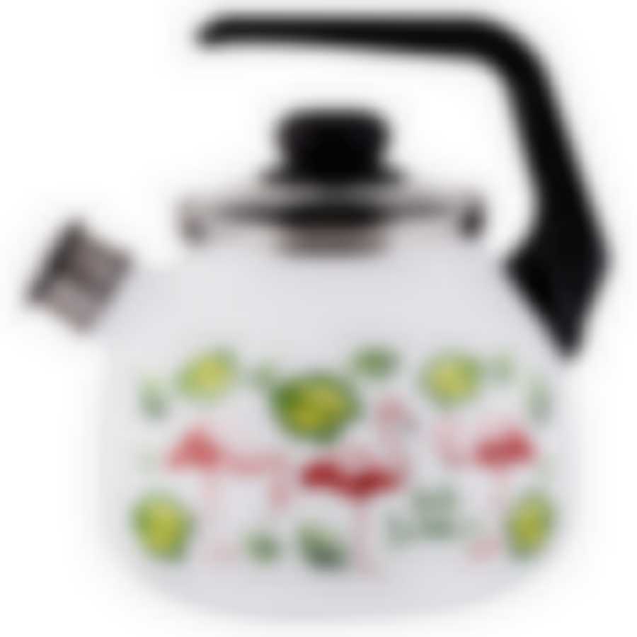 Чайник 3,0л со свистком Танец фламинго ТМ Appetite, 4с209я
