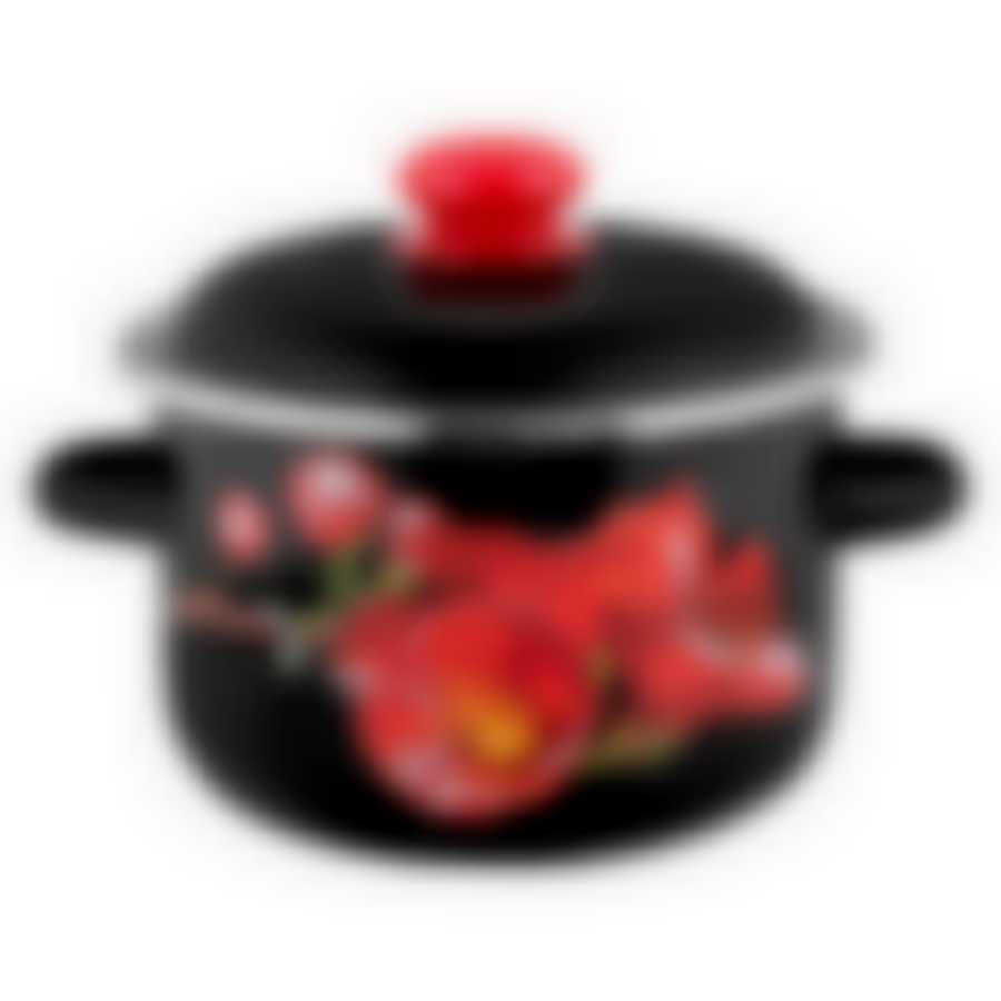 Кастрюля 4,0л цилиндрическая Apple ТМ Appetite, 1MD201P