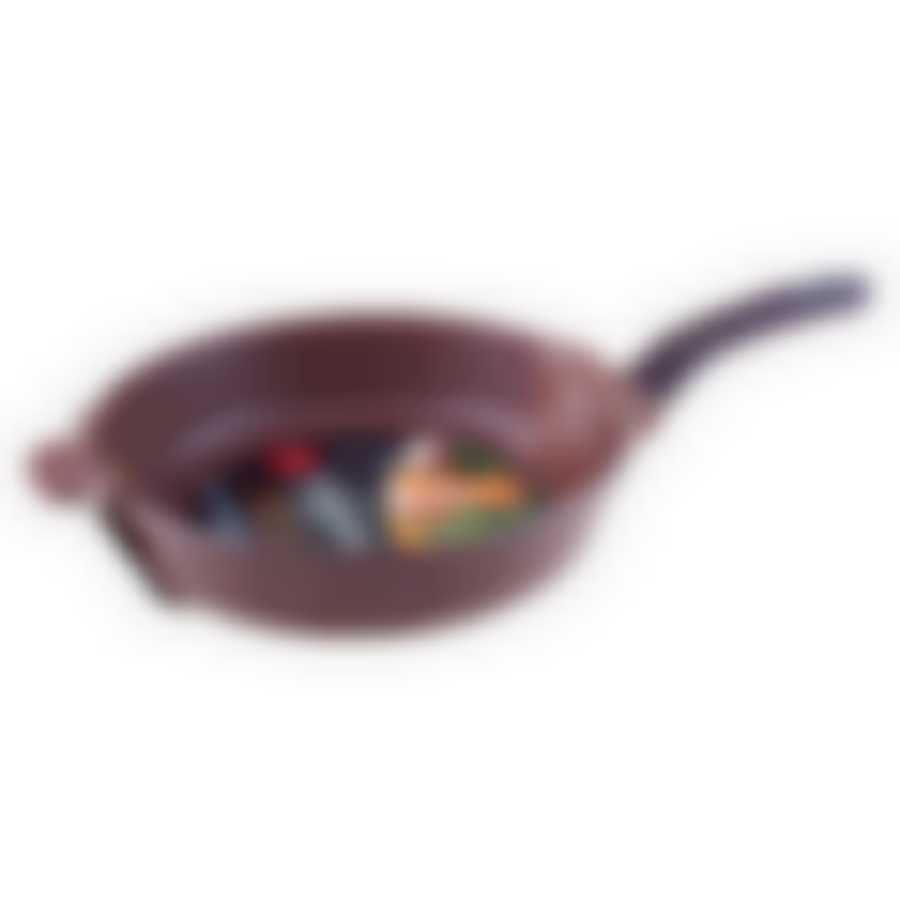 Сковорода литая 28см Доломит ТМ Традиция, ТД2281