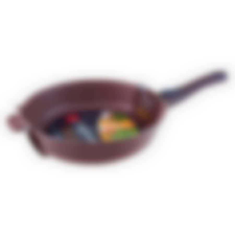 Сковорода литая 28см съемная ручка Доломит ТМ Традиция, ТД2285