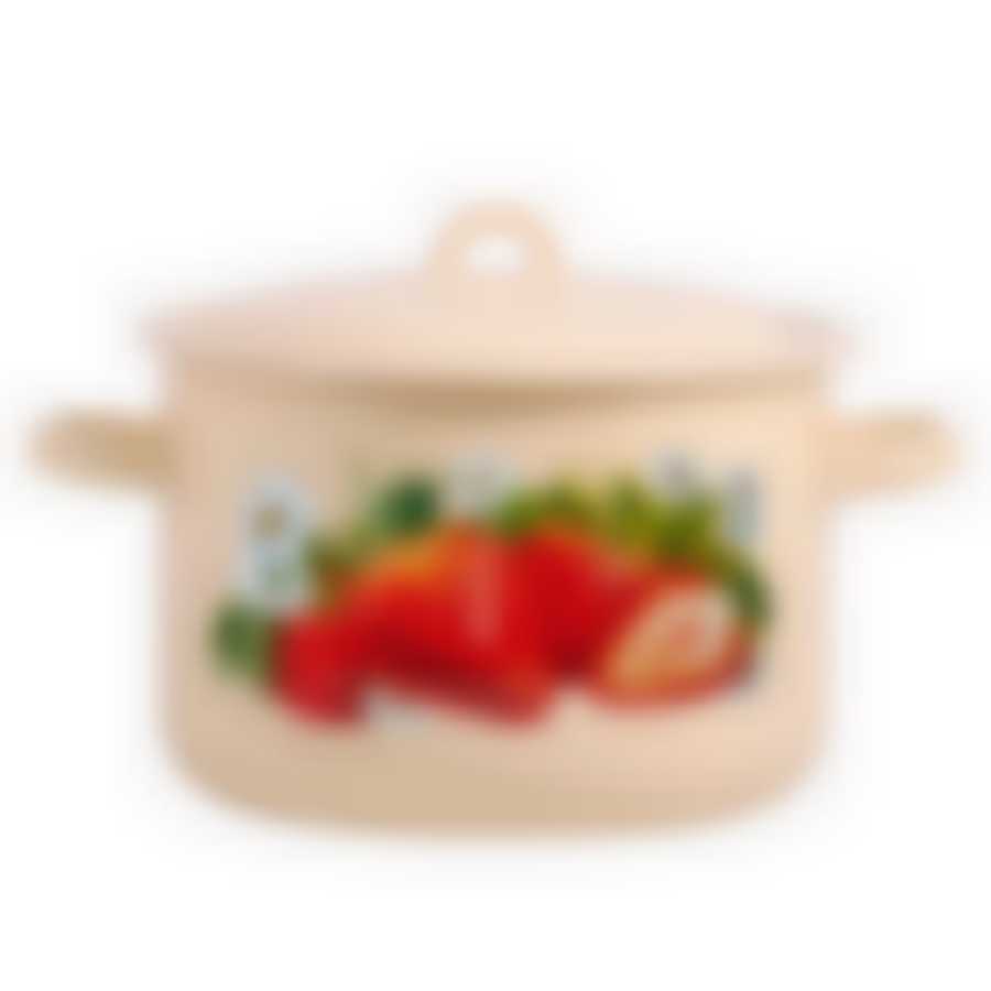 Кастрюля 4,3л Сочная клубника, 16141/4КмЭ/Э