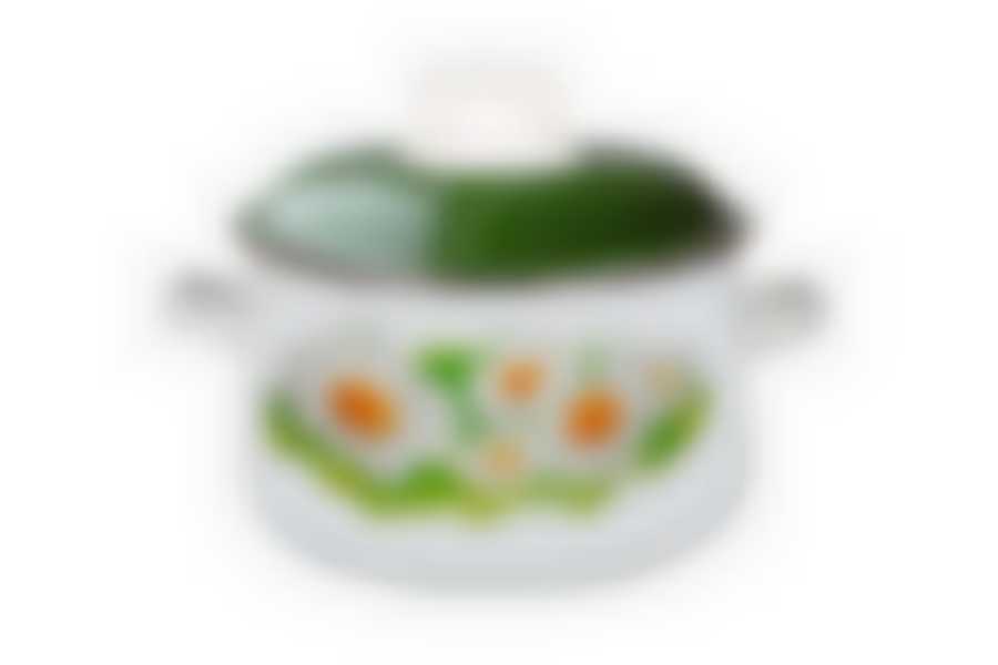 Кастрюля 2,0л коническая  Ромашки лето, 1с45я