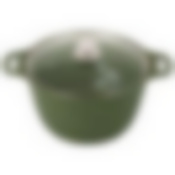 Кастрюля литая 6,0л стеклянная крышка Trendy style malachite KUKMARA, к61tsml