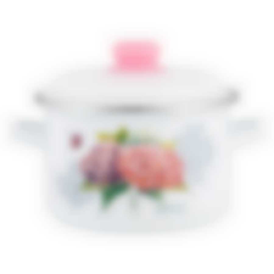 Кастрюля 4,0 л цилиндрическая Гортензия ТМ Appetite, 1RD201M