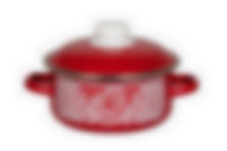 Кастрюля 1,5л цилиндрическая Вологодское кружево