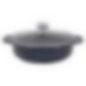 Жаровня литая 26см стеклянная крышка Галактика ТМ Традиция, ТГА9263С