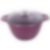 Кастрюля литая 6,0л стеклянная крышка Trendy style mystery ТМ KUKMARA, к61tsm