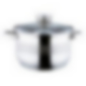 Кастрюля со стеклянной крышкой, 24см