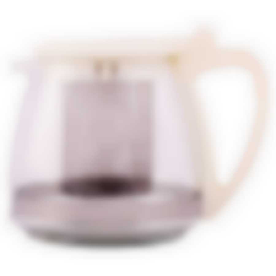 Чайник заварочный с фильтром 0,7 л бежевый TM Appetite, F8070