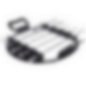 Подставка металлическая для шампуров на учаг для казана 12л, пшу012