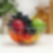 Фруктовница Доляна, 24×24×10 см, цвет хром