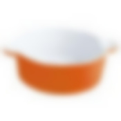 Форма керам кругл 16х12,5х5см оранж TM Appetite, HJ082/OR