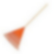 Грабли веерные, пластинчатые, 22 зубца, пластик, деревянный черенок