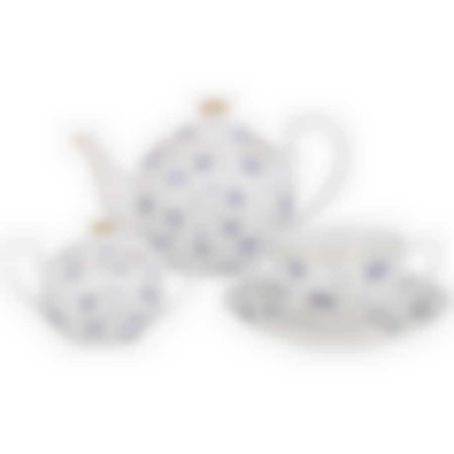 ЧАЙНЫЙ СЕРВИЗ LEFARD "SONNET IN BLUE" НА 6 ПЕР. 14 ПР.