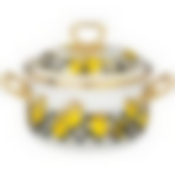 КАСТРЮЛЯ ЭМАЛИРОВАННАЯ AGNESS С КРЫШКОЙ, ЛИМОН 2,1Л, ДИА.16СМ ПОДХОДИТ ДЛЯ ИНДУКЦИОН.ПЛ