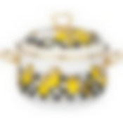 КАСТРЮЛЯ ЭМАЛИРОВАННАЯ AGNESS С КРЫШКОЙ, ЛИМОН 3,8Л, ДИА.20СМ ПОДХОДИТ ДЛЯ ИНДУКЦИОН.ПЛ