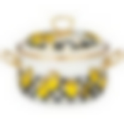 КАСТРЮЛЯ ЭМАЛИРОВАННАЯ AGNESS С КРЫШКОЙ, ЛИМОН 2,8Л, ДИА.18СМ ПОДХОДИТ ДЛЯ ИНДУКЦИОН.ПЛ