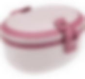 Контейнер для обеда (0,25+0,35л) с ручками  Чайная роза