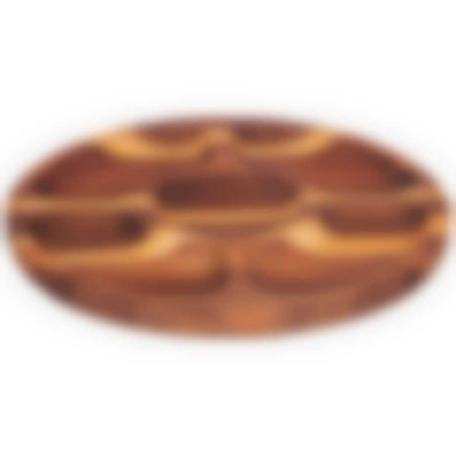 Менажница agness акация 5 секций