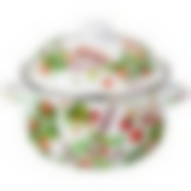 Кастрюля agness эмалированная с эмал.крышкой, 2.8 л, 20*12 см