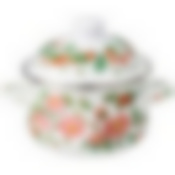 Кастрюля agness эмалированная с эмал.крышкой, 1.5 л, 16*10 см