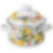 Кастрюля agness эмалированная с эмал.крышкой, 1.5 л, 16*10 см