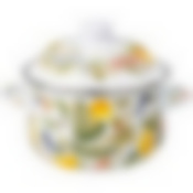 Кастрюля agness эмалированная с эмал.крышкой, 2.0 л, 18*11 см