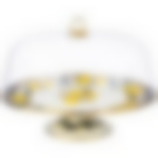 Тортовница agness с крышкой, серия лимон, диа.30см